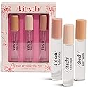 Kitsch Hair Perfume for Women - Trio Set | Clean, Deodorizing & Patented Odor-Eliminating Technology Hair Spray & Body Mist - Freshen Hair, Pillows