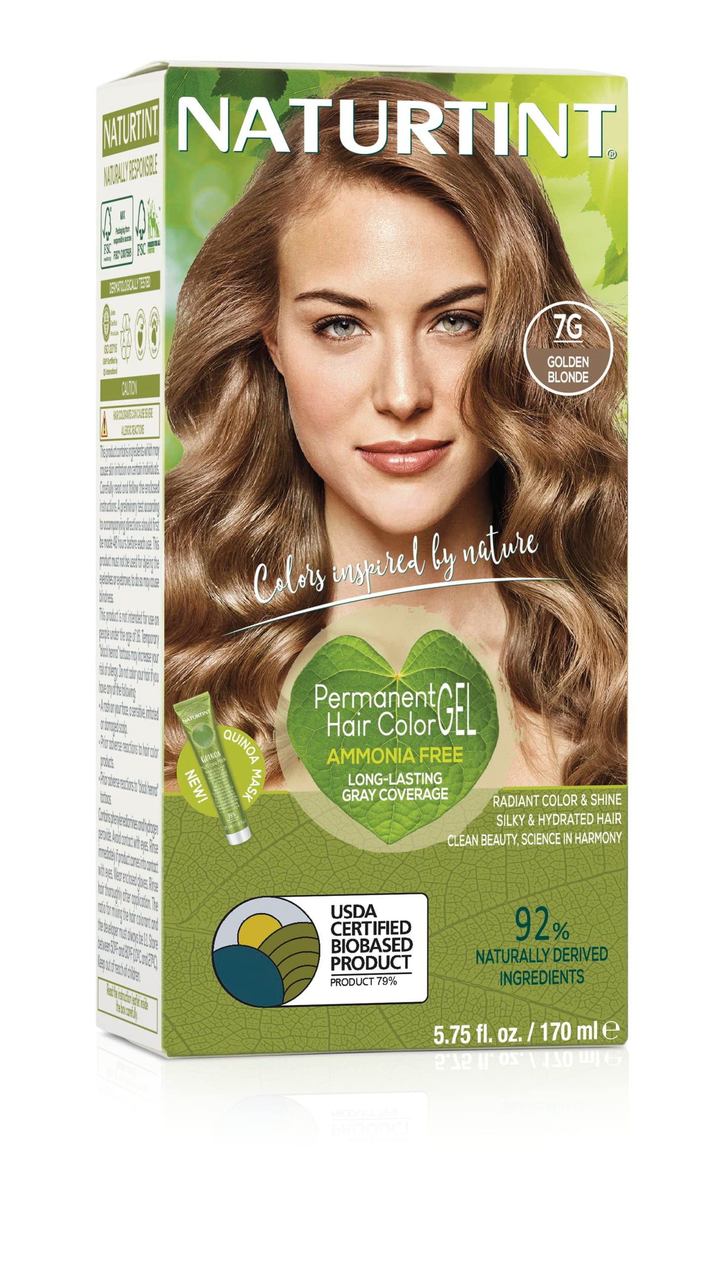 Naturtint Hr Clr 7g Blonde Gold