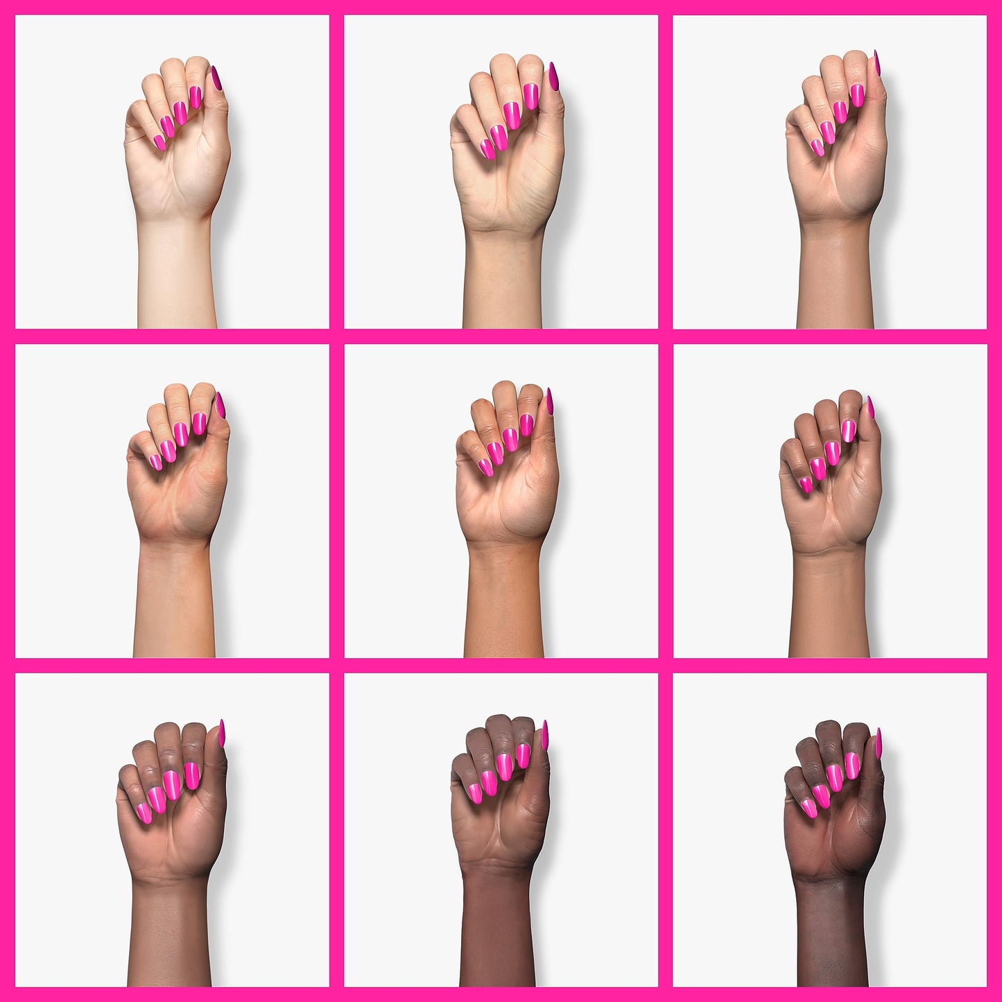 Vishine Nail Gel Polish, 15ml Soak Off Nail Gel Polish Nail Art Manicure Salon DIY at Home Long-lasting - Hot Pink 0.5 OZ Beauty and Personal Care Vishine