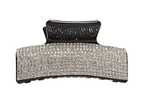 Allure Women's Rhinestone Jaw Clip, Hair Clip, Large