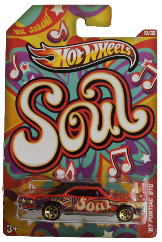 Hot Wheels '67 Pontiac GTO, Jukebox 13/32 [red]