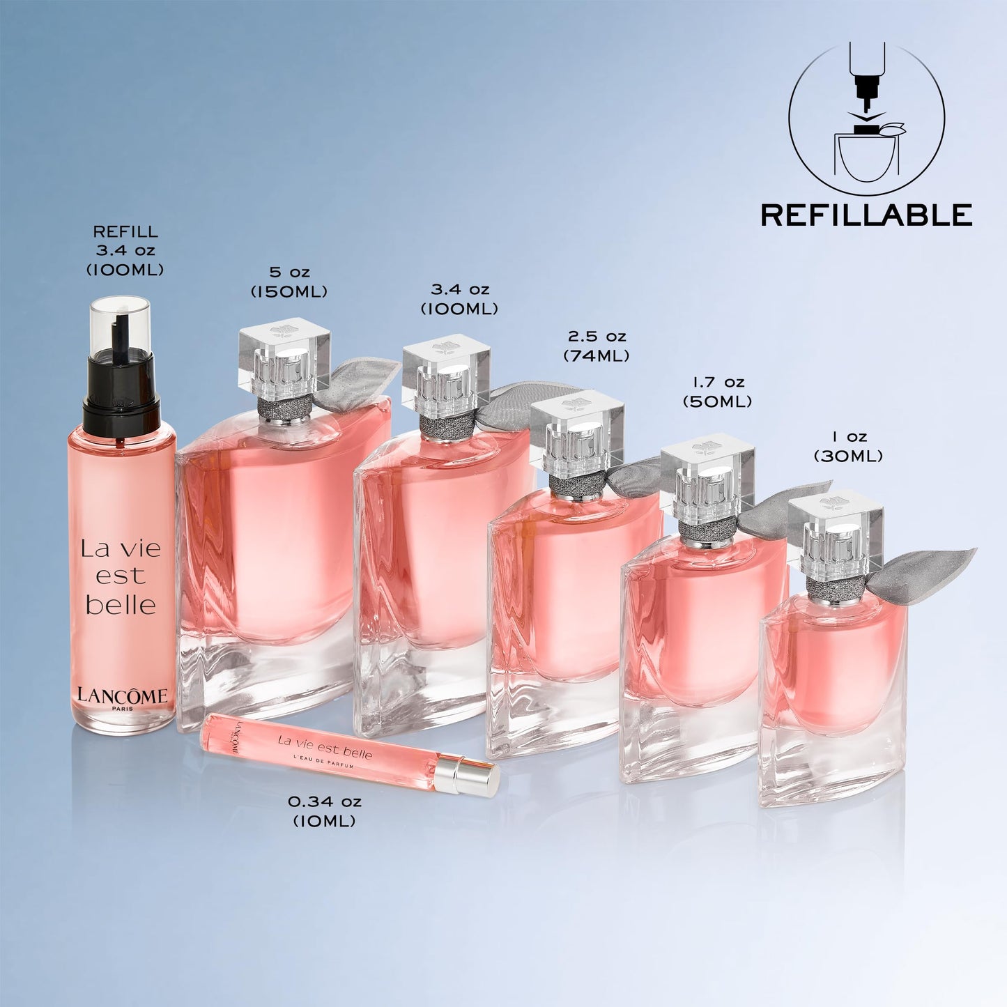 Lancôme La Vie Est Belle Eau de Parfum - Long Lasting Fragrance with Notes of Iris, Earthy Patchouli, Warm Vanilla & Spun Sugar - Floral & Sweet Beauty and Personal Care Lancôme