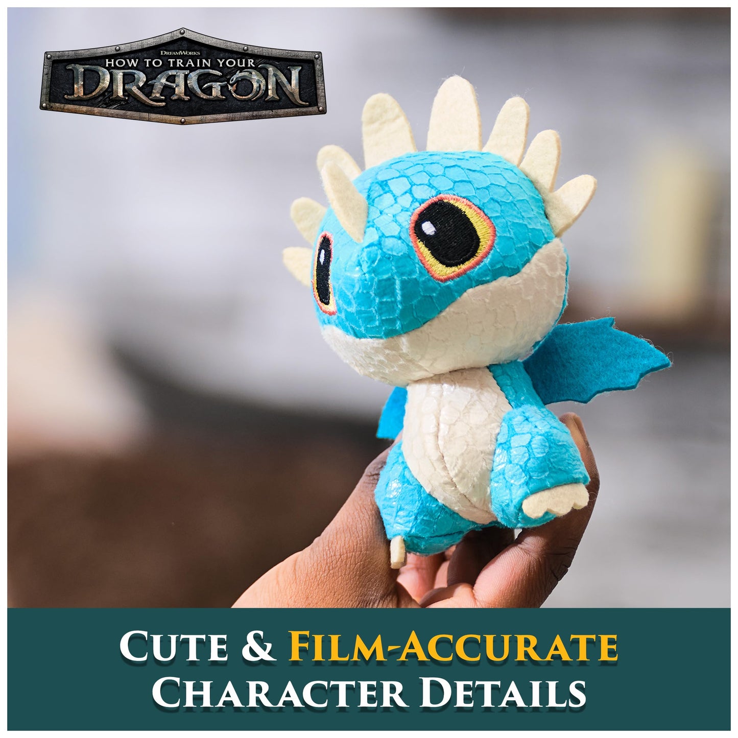 Dreamworks Dragons How to Train Your Dragon Mini Plushies, Toothless & Deadly Nadder 2-Pack, 3” Stuffed Animals, Kids Toys for Boys Ages 4 & Up