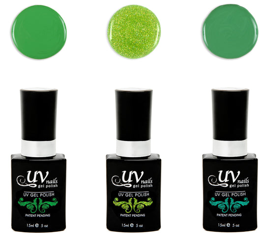 UV-Nails Hebe Set of 3 UV or LED gel polish Beauty & Personal Care UV-NAILS