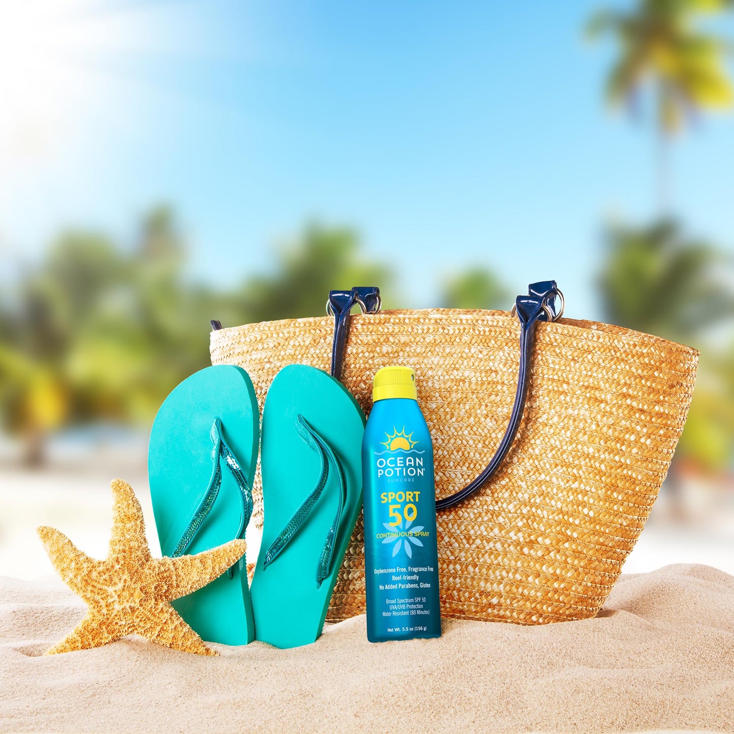 Ocean Potion Sport SPF#50 5.5oz C-Spray