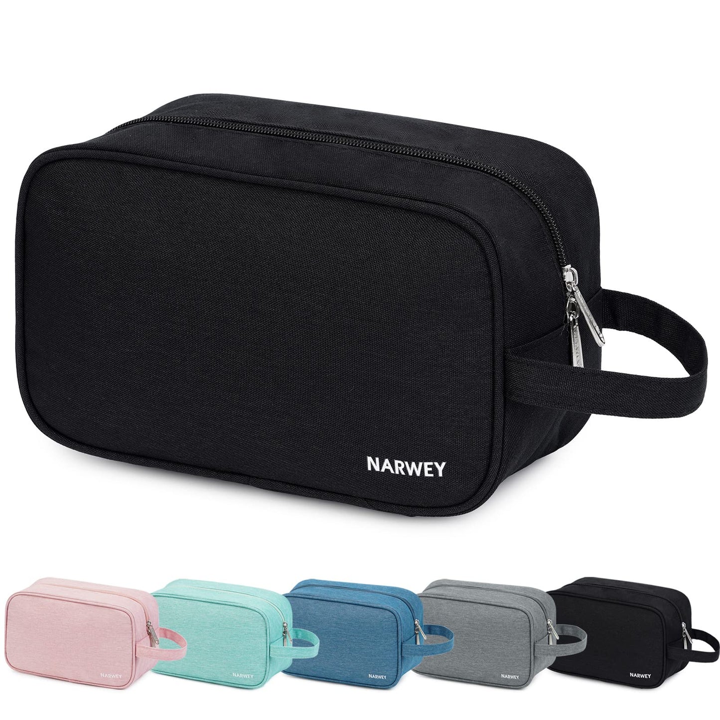 Narwey Quilted Makeup Bag Puffy Make up Bag Cosmetic Bag Organizer, Puffer Travel Toiletry Bag for Traveling Women Girl, Travel Bag for Toiletries Beauty and Personal Care Narwey Default Title