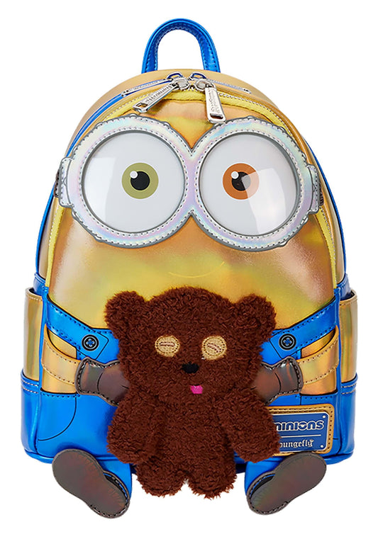 Bob Cosplay Mini Backpack with Iridescent Minions Design by Loungefly