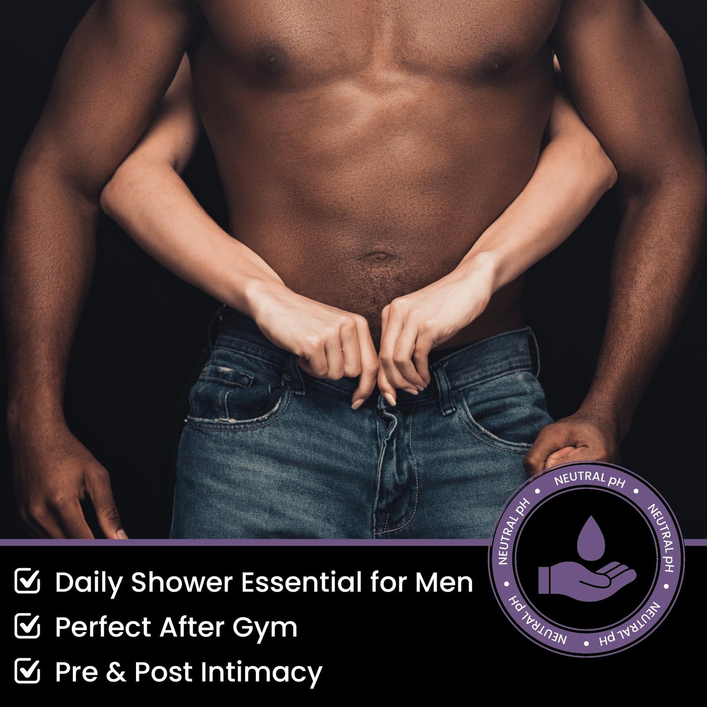 Skin Elements Men's Intimate Wash Combo | Pack of 2 | Jabon Intimo Hombre | Tea Tree Oil + Passion Fruit | pH Balanced Foaming Wash | Soothes Beauty and Personal Care Skin Elements