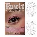Fazit Makeup Patches - Sweetheart Eye Speckles - Glow Up Make-Up Patches - Cute Glitter Makeup Accessories for Women - Cosmetic Glitter for Face