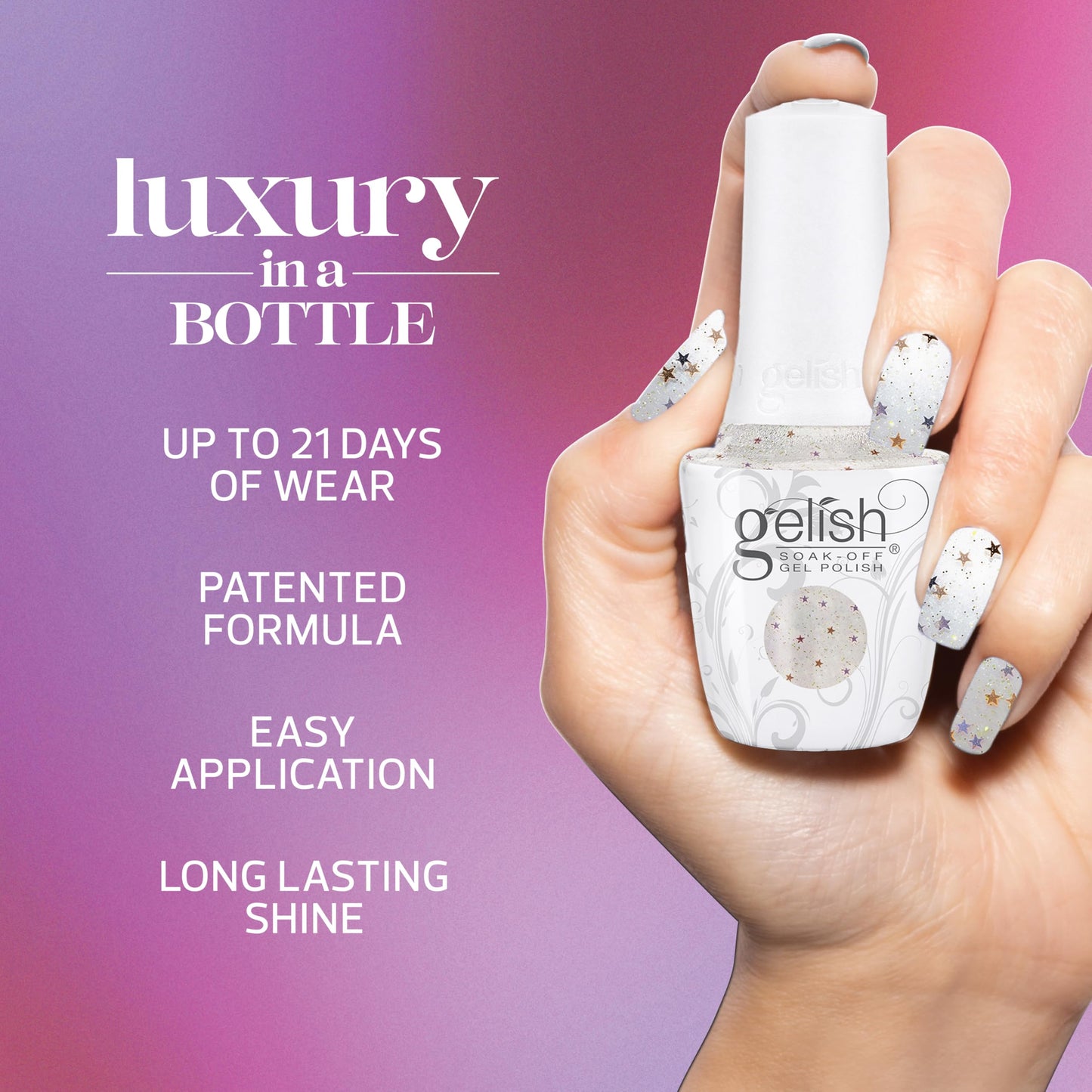 Gelish Now & Zen Collection TPO-Free Gel Nail Polish - Star Walking, 15mL Beauty & Personal Care Gelish