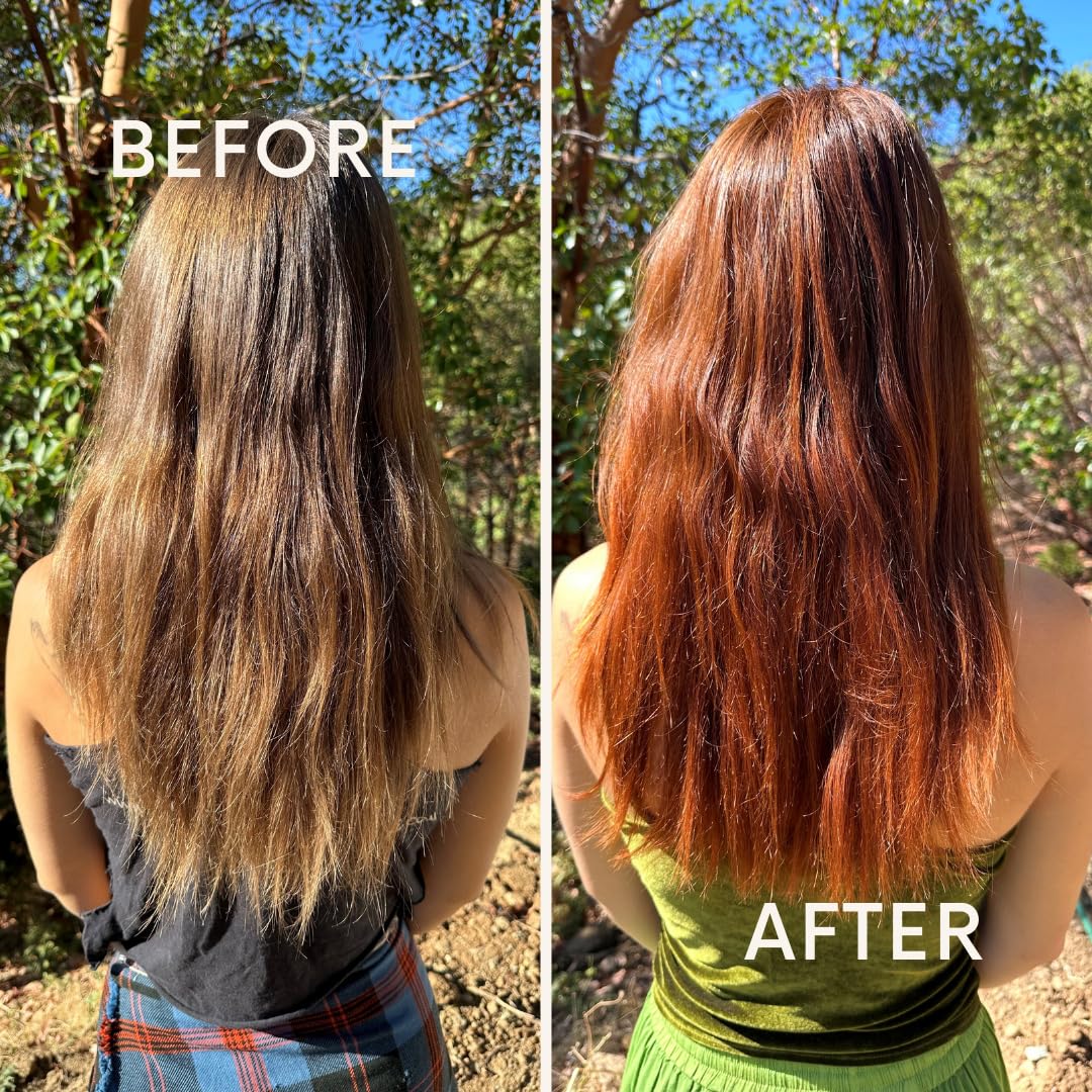 1 Pack Of Natural Red Henna Hair & Beard Color/Dye 100 Grams - Natural Hair Color, Plant-based Hair Dye - The Henna Guys