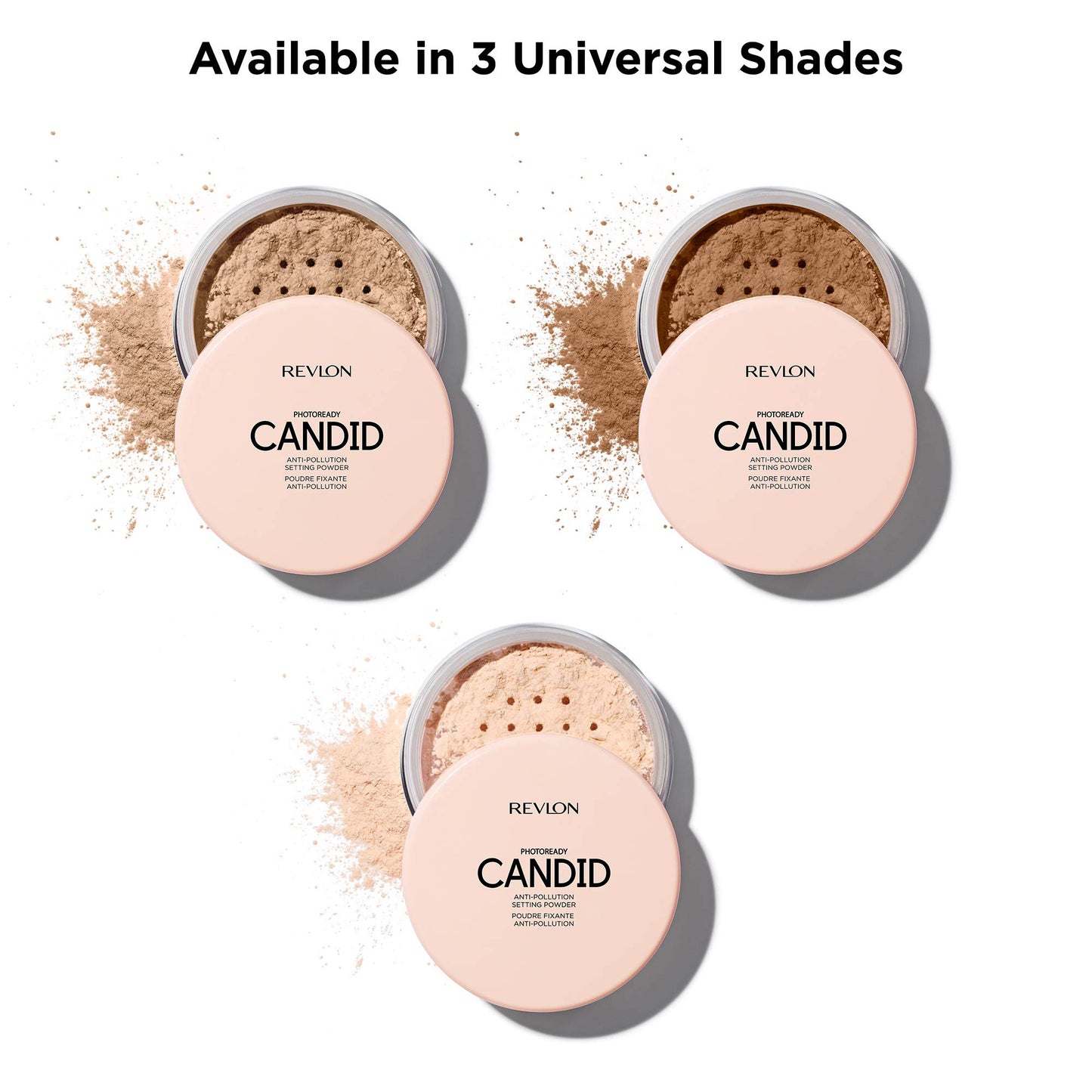 Revlon PhotoReady Candid Setting Powder, with Anti-Pollution, Antioxidant Ingredients, without Parabens, Pthalates and Fragrances; Shade 002 .34 Fluid
