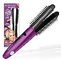 Instyler Pro Hair Straightener, 2 in 1 Ceramic Flat Iron Hair Straightener & Hot Brush for Added Volume and Waves, Auto Safety Shut Off, Cool Touch