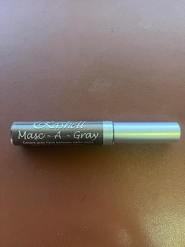 (3 Pack) RASHELL Masc-A-Gray Hair Color Mascara - Warm Brown