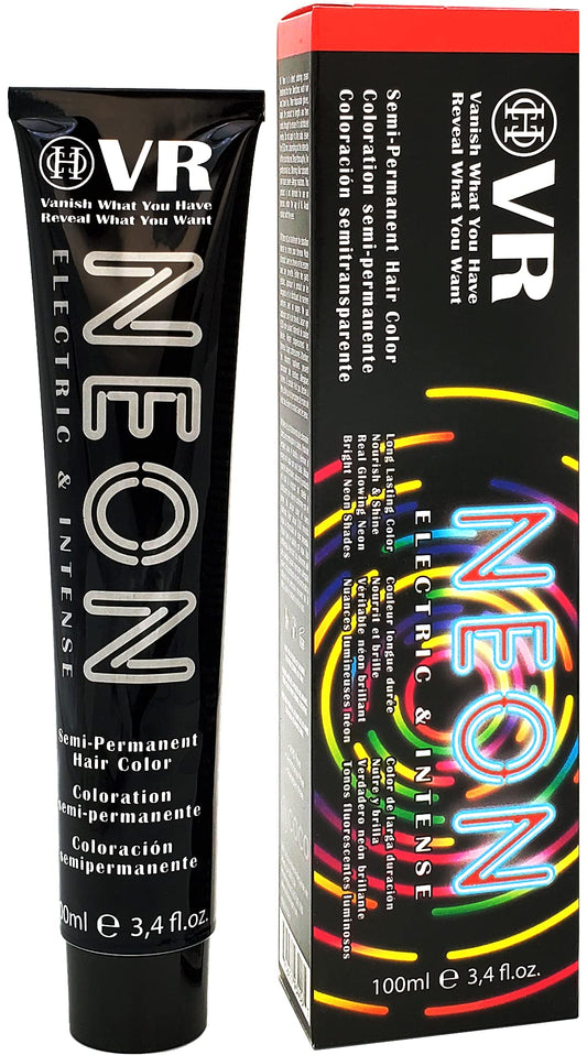 Cocohoney VR Neon Color Electric & Intense Semi-Permanant Hair Color for Bleach Level "9"| Vegan and Cruelty-Free | Long Lasting Color | Nourish