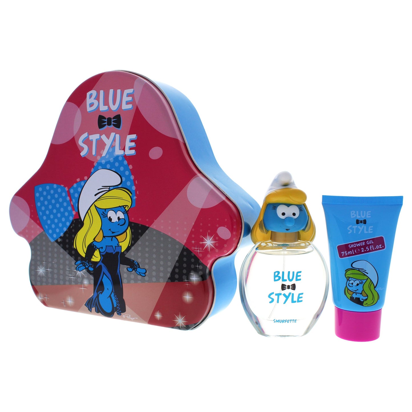 First American Brands The Smurfs Blue Style Smurfette 2 Pc Gift Set