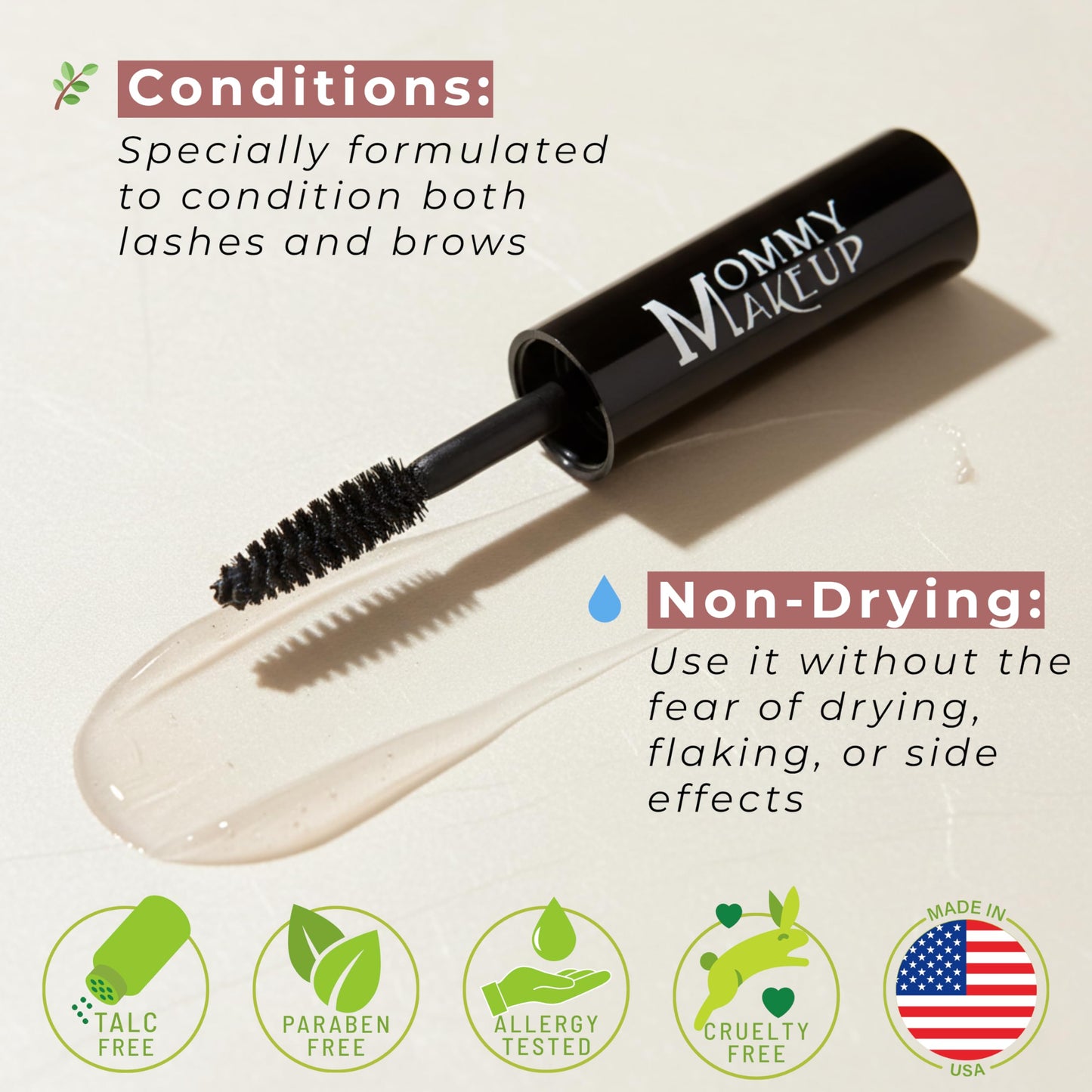 Lash Shield Waterproofing Top Coat for Mascara & Brows - Sweatproof, Tear-proof, Waterproof, Smudge-proof Mascara Fixer - Long Lasting Clear Eyelash