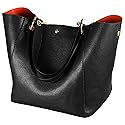 sqlp Large Work Tote Bag for Women Designer Purses and Handbags Big Bucket bags Ladies Travel Crossbody Purse Black