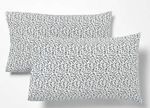 Lauren Ralph Lauren Spencer Floral King Pillowcases Set Navy Blue White (King)