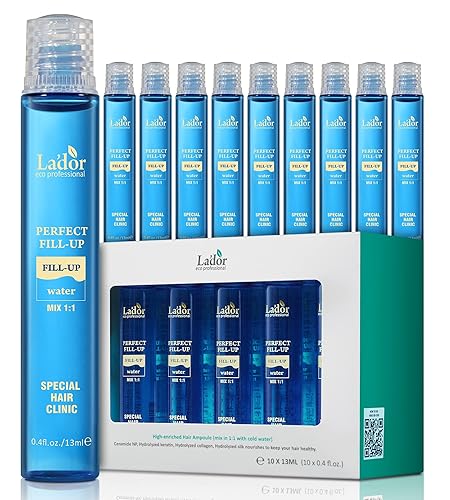 LA'DOR LADOR Perfect Hair Fill Up Original 3 Seconds Intensive Keratin Hair Mask Rinse Off Treatment for Bleached Frizzy Damaged Dry Perms Dyes Deep
