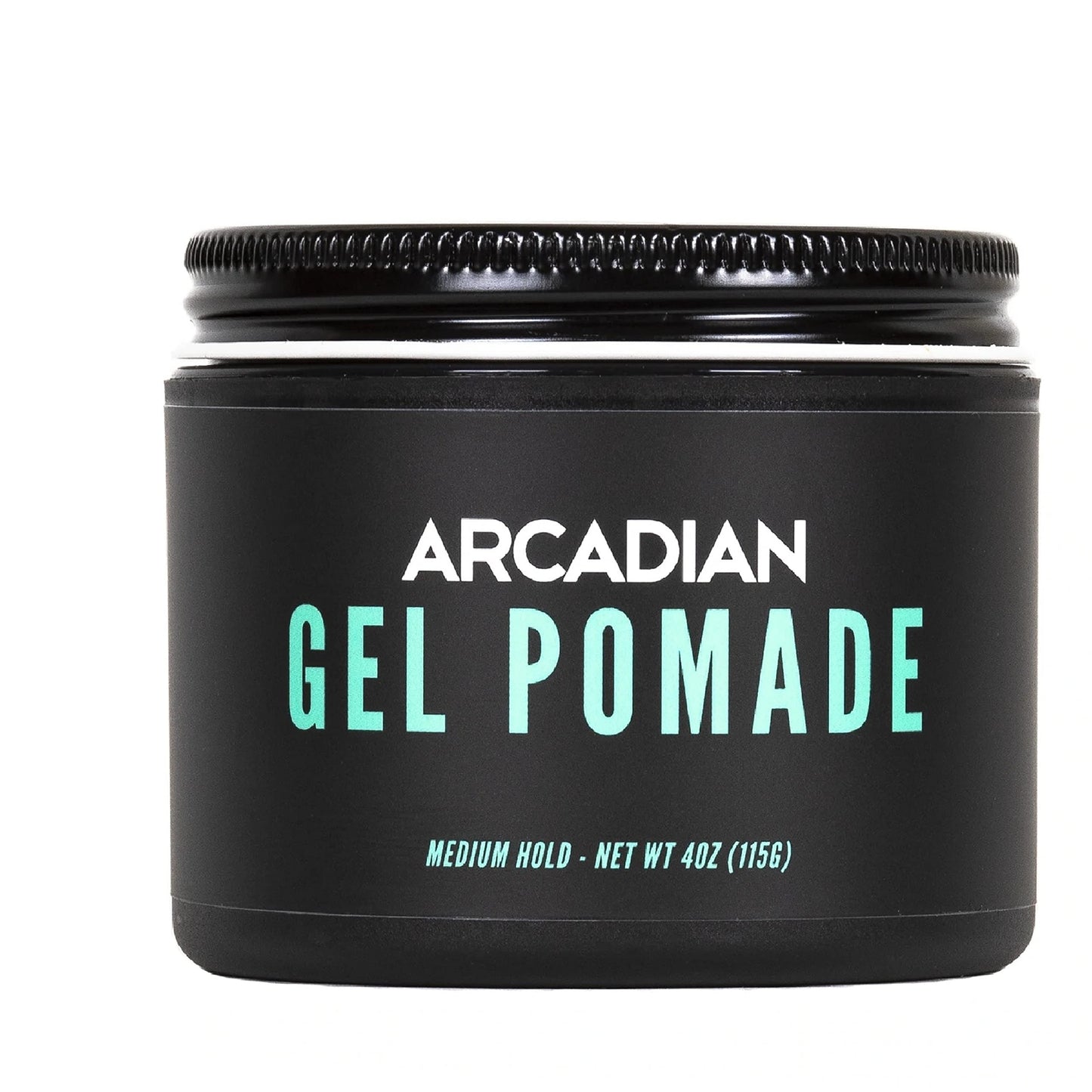 Arcadian Grooming Gel Pomade - Men’s Styling Cream - Slick Medium Hold, High Volume, Medium Shine - All Hair Types - Vegan & Cruelty-Free (4 oz) Beauty & Personal Care Arcadian