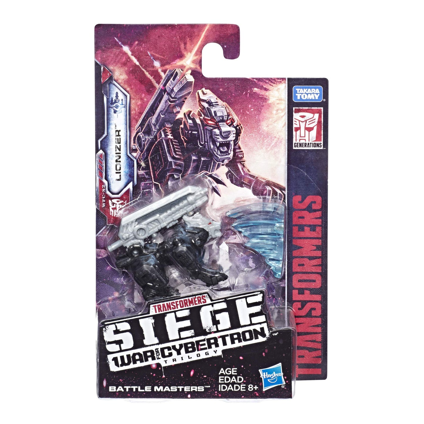 Transformers Generations War for Cybertron: Siege Battle Masters WFC-S2 Lionizer Action Figure Toy