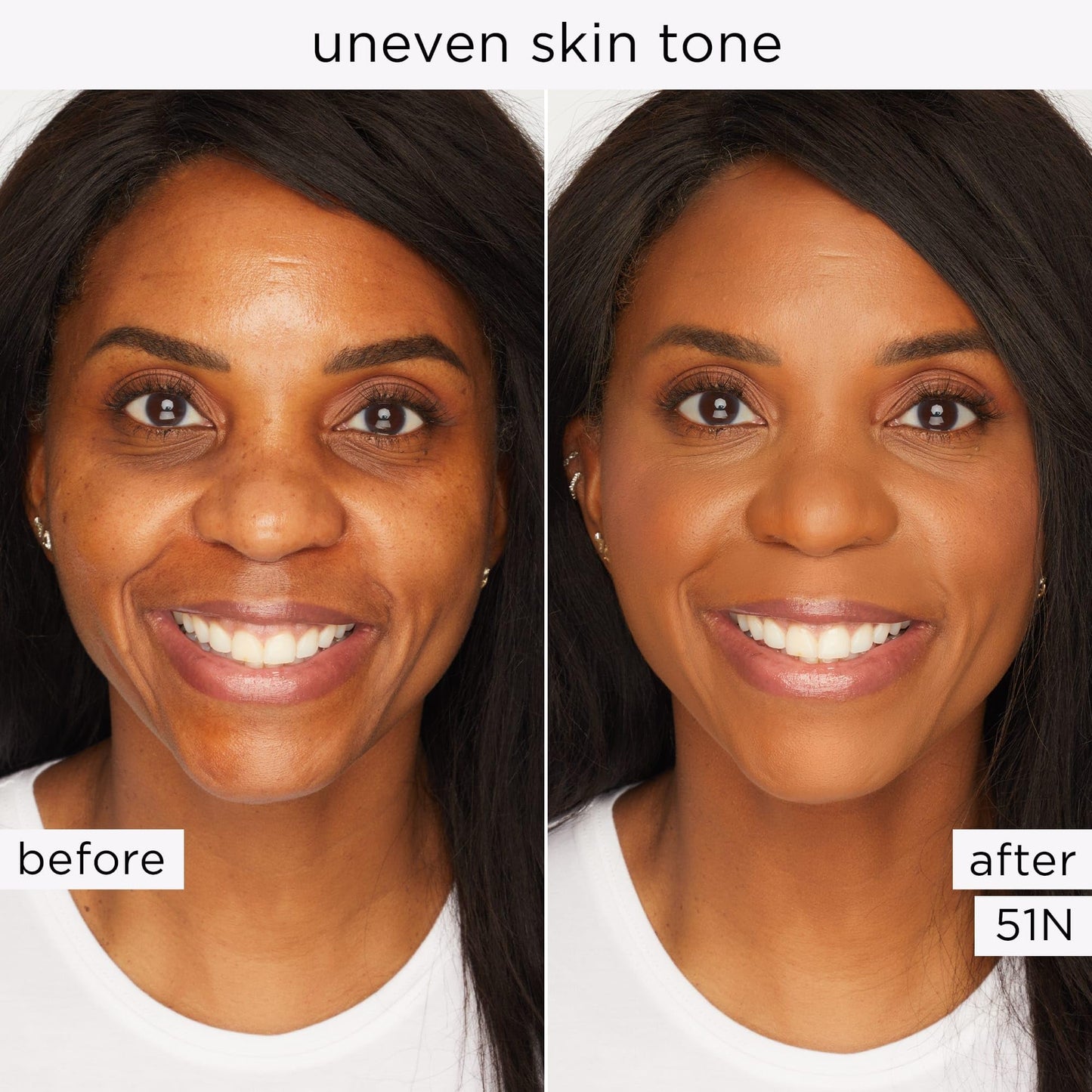 tarte Amazonian clay blurring powder foundation - Buildable Light-to-Medium Coverage, Natural Matte Longwear Finish, Blurs look of Pores, Vegan & Cruelty-Free, full size, 57N rich neutral