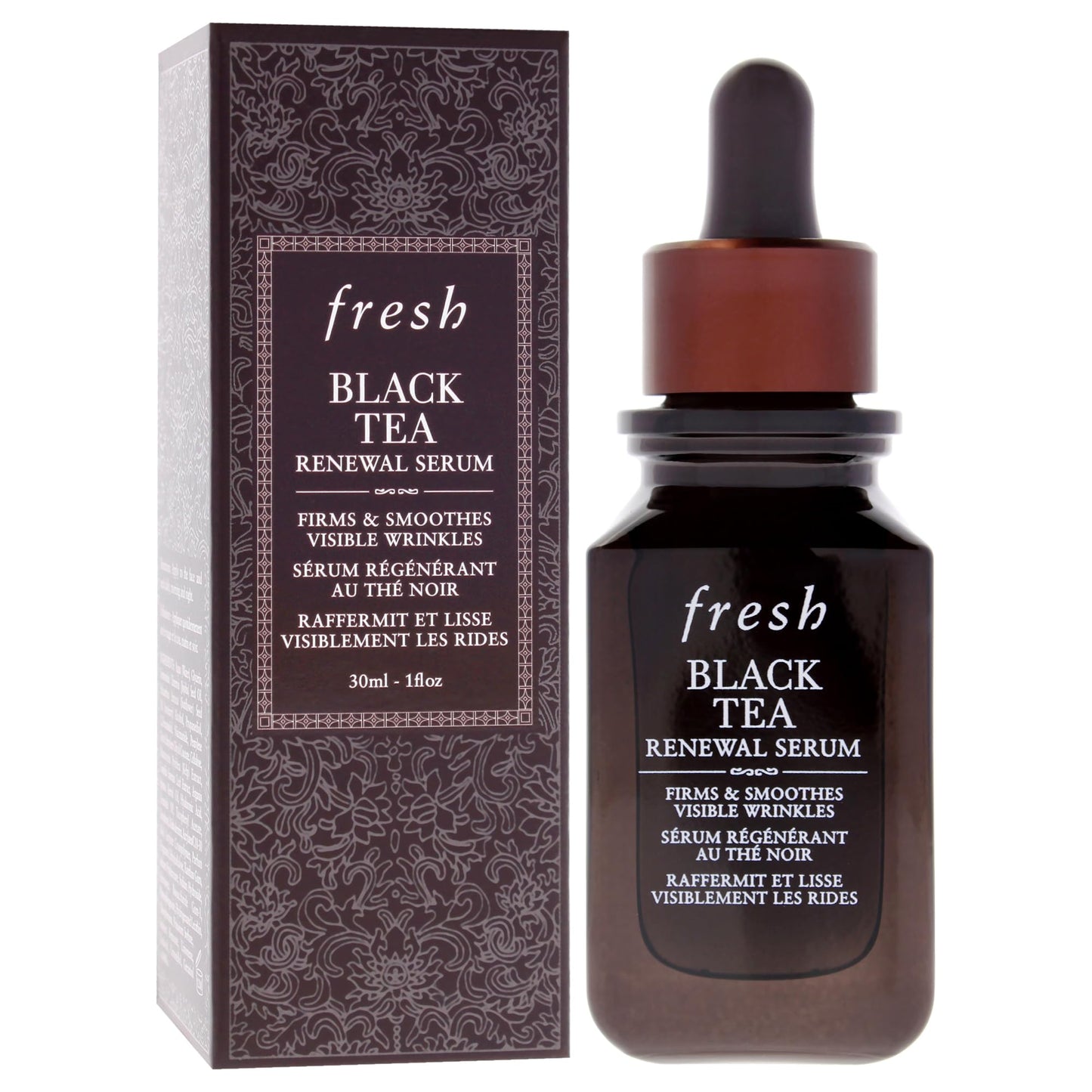 Black Tea Renewal Serum by Fresh for Women - 1 oz Serum