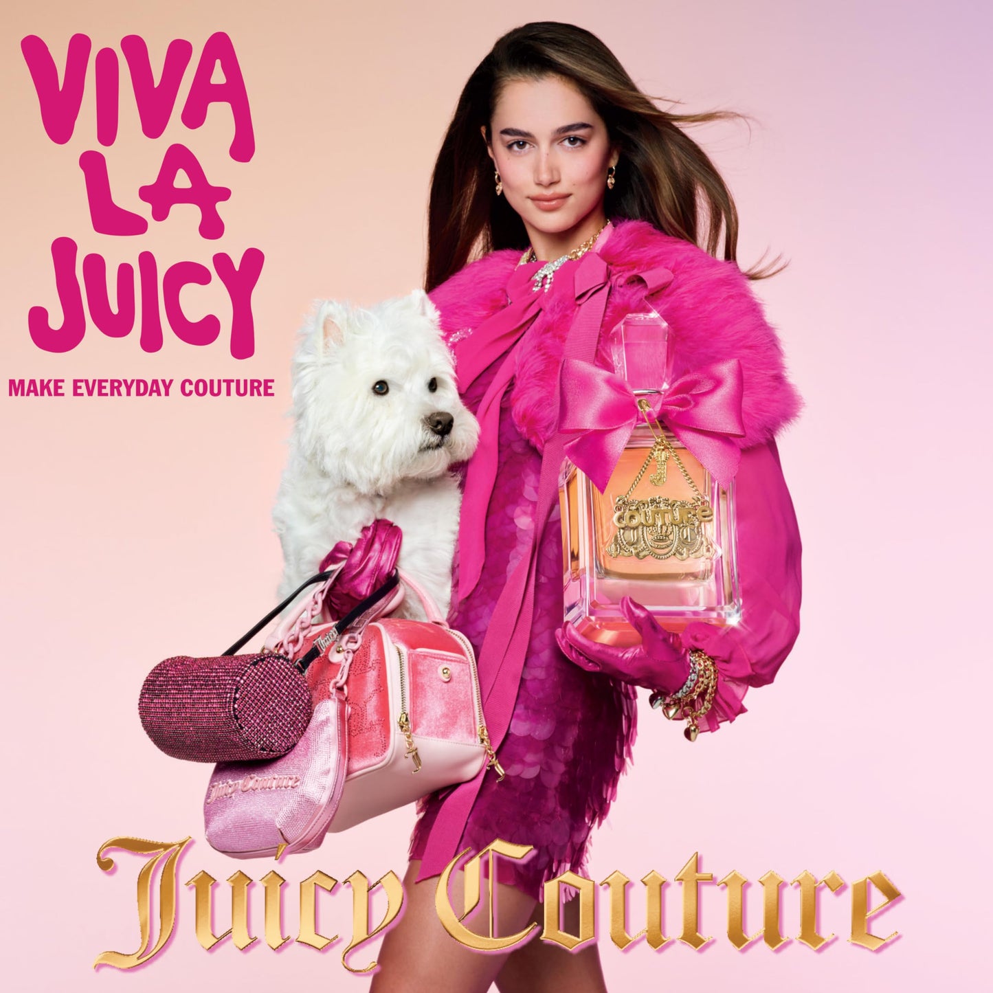 Juicy Couture Body Lotion, Viva La Juicy Scented Body Lotion for Women, Women's Body Moisturizer for Dry Skin, 8.6 fl oz
