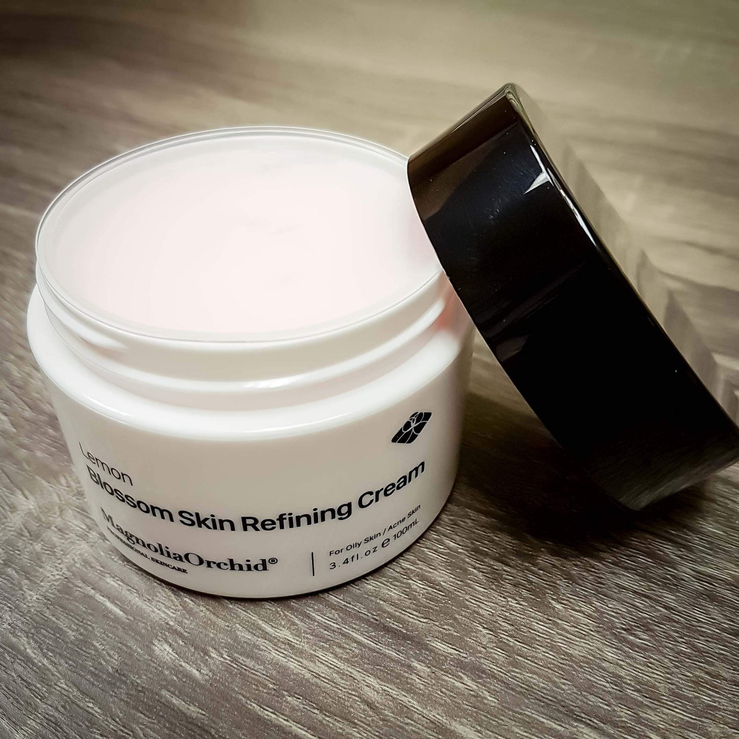 Magnolia Orchid Lemon Blossom Skin Refining Cream for All Skin Types, 3.4 Fl. Oz./100 ml