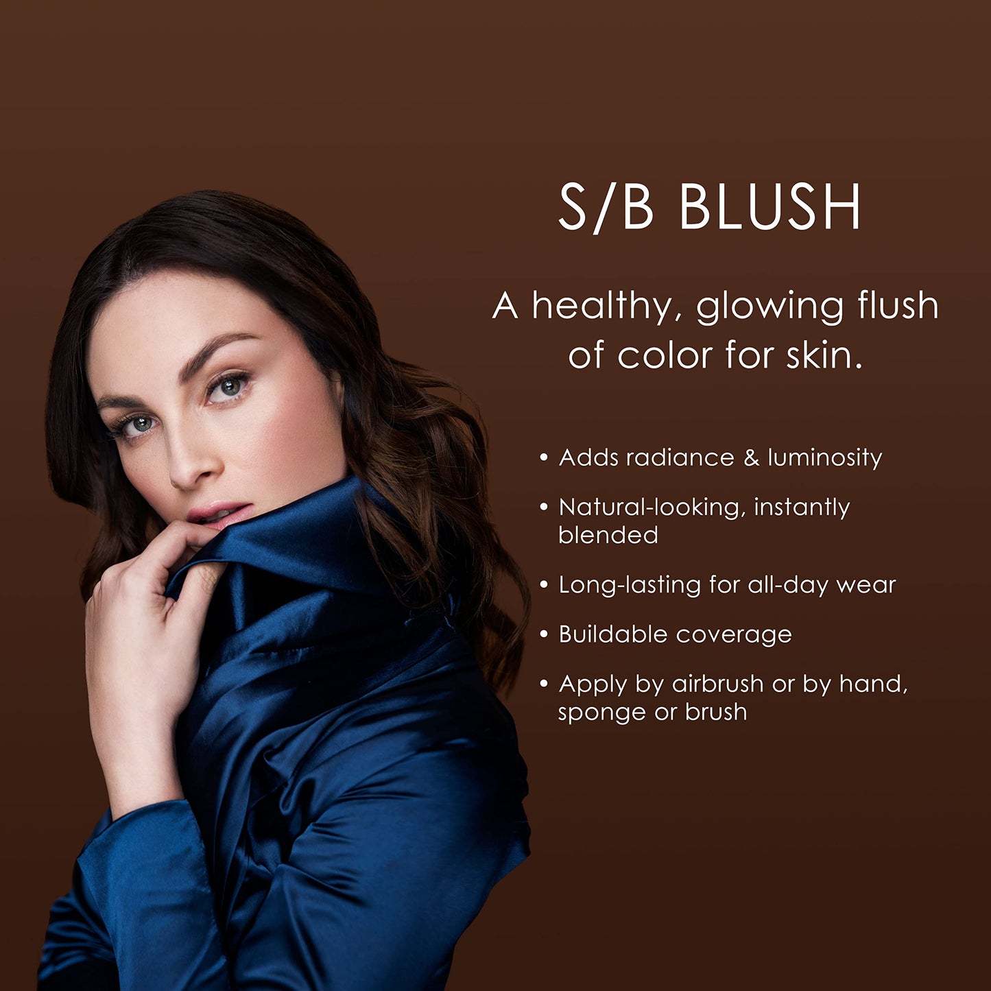 TEMPTU S/B Silicone-Based Airbrush Blush Starter Set: Long-Wear Makeup, Dewy Buildable Formula Brightens Complexion With Natural Flush Of Color | All