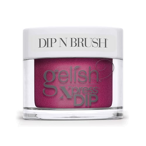 Gelish Holiday Winter Collection A Fuzzy Feeling - Dip Nail Color, Dip Powder Collection, Dip Powder Nail Color, Long-Lasting Dip, 1.5 Oz. (Sleighing