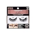 KISS Magnetic Lashes, Crowd Pleaser, 1 Pair of Synthetic False Eyelashes With 5 Double Strength Magnets, Wind Resistant, Dermatologist Tested Fake
