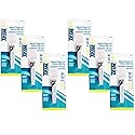 Trim Deluxe Fingernail Clipper with Nail File - Durable Stainless Steel Nail Cutter for Precise Trimming, (Pack of 6)