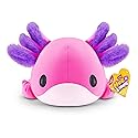 Hug-A-Lumps Axolotl Ally by ZURU, Medium, 3.3 lbs, Cuddly Squishy Weighted Plush, Sleeping Pillow Plush, Stuffed Animal (Axolotl)