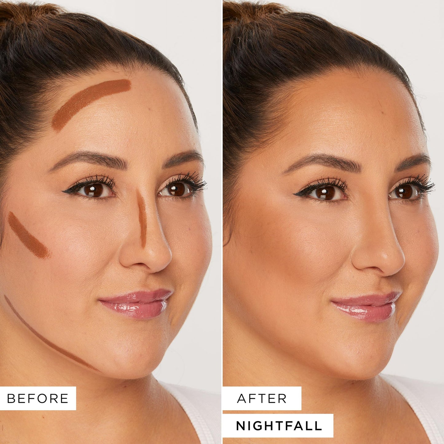 tarte maneater silk stick bronzer - Buildable Lightweight Cream Bronzer, Natural Matte Finish, Vegan & Cruelty-Free, full size, nightfall