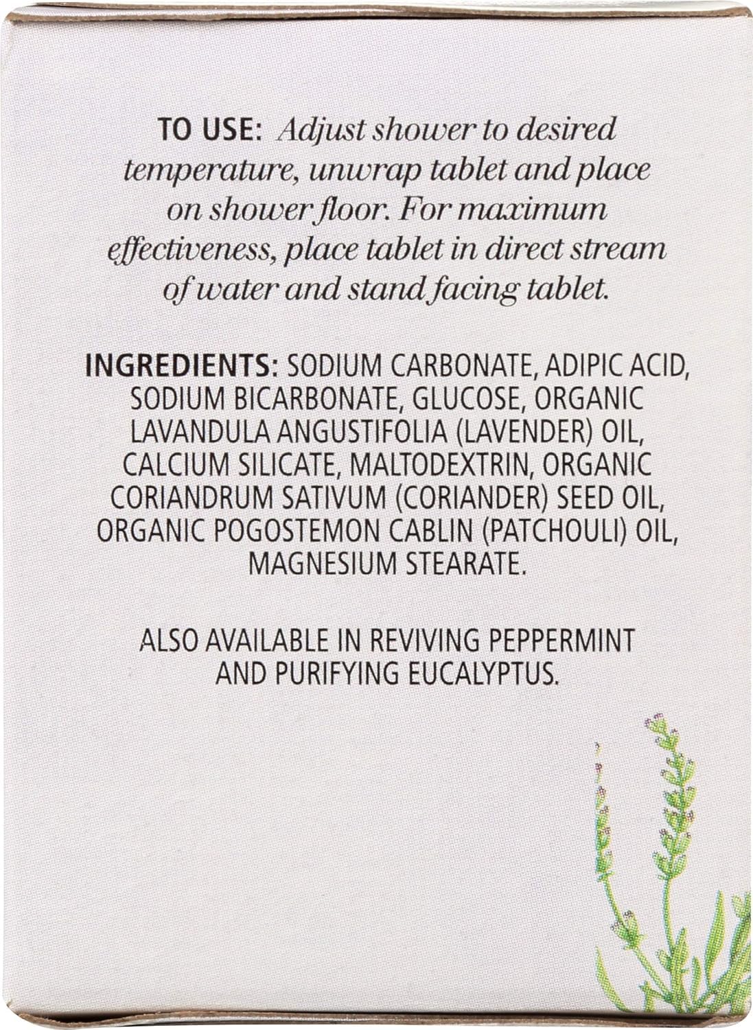 Aura Cacia Aromatherapy Shower Tablets, Relaxing Lavender 3 ea (Pack of 11) Beauty and Personal Care Aura Cacia