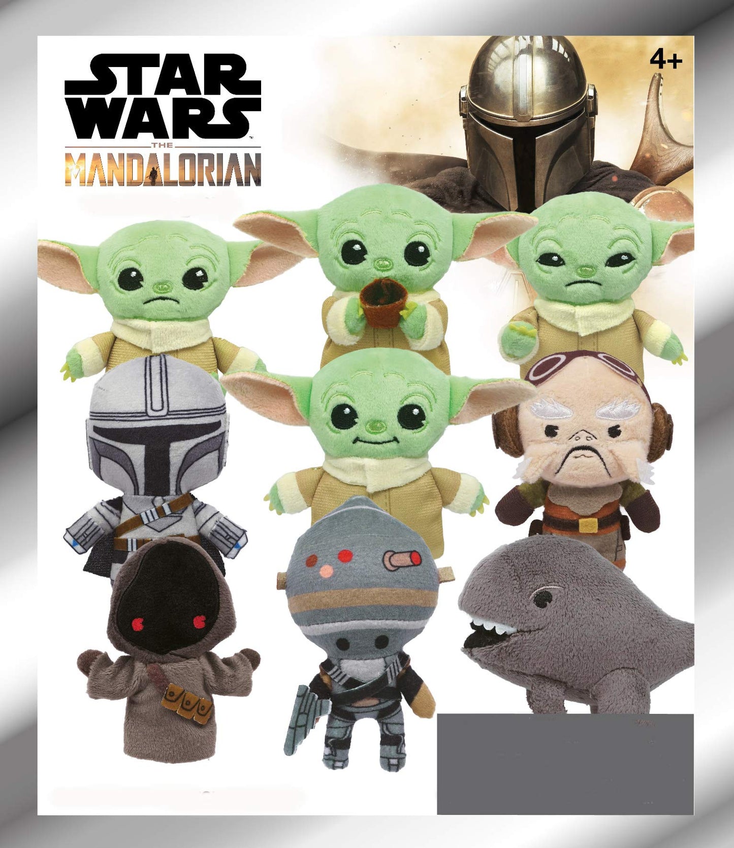 Star Wars The Mandalorian Plush Bag Clip in Blind Bag