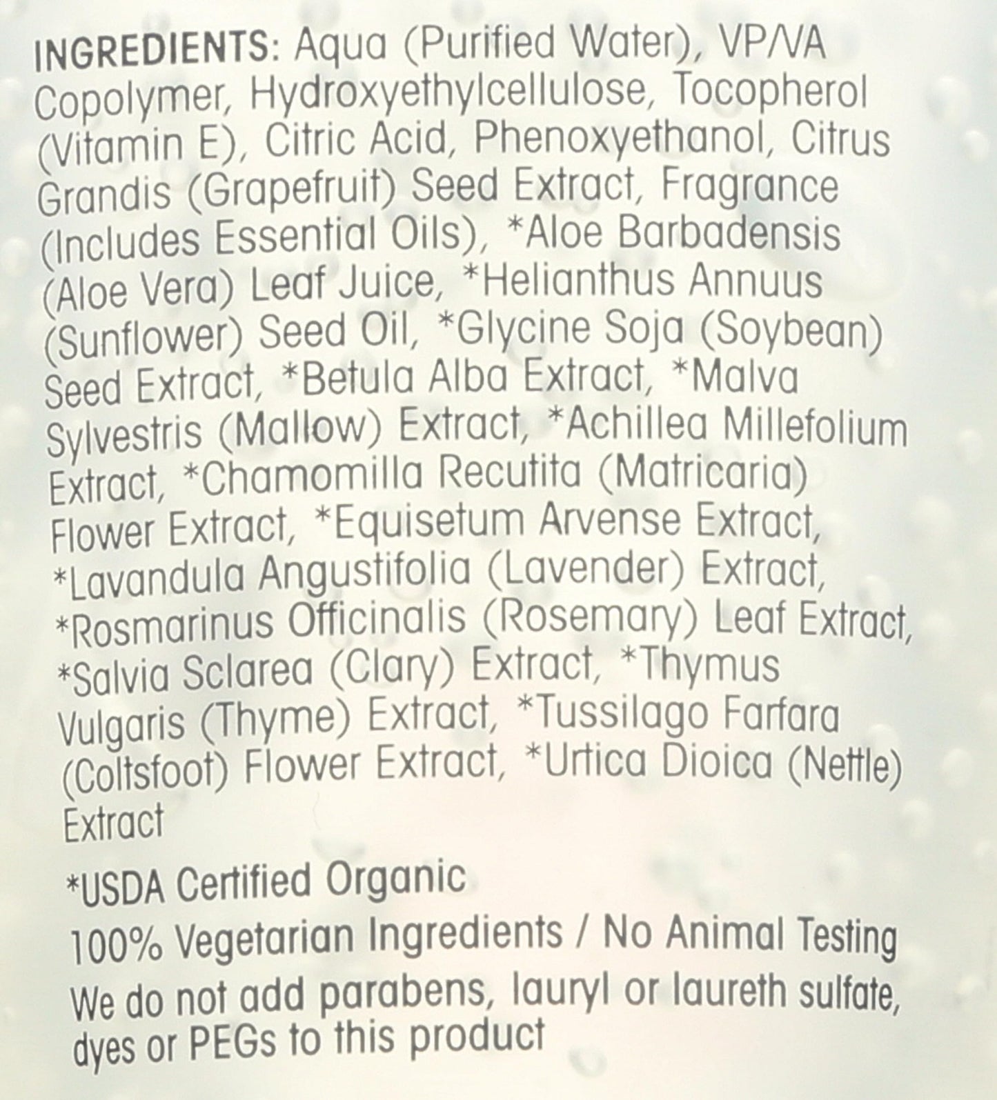 GIOVANNI COSMETICS L.A. Natural Styling Gel - Strong Hold, Eco Chic Technology, Grapefruit seed extract, Aloe Vera leaf juice, Vitamins & Minerals