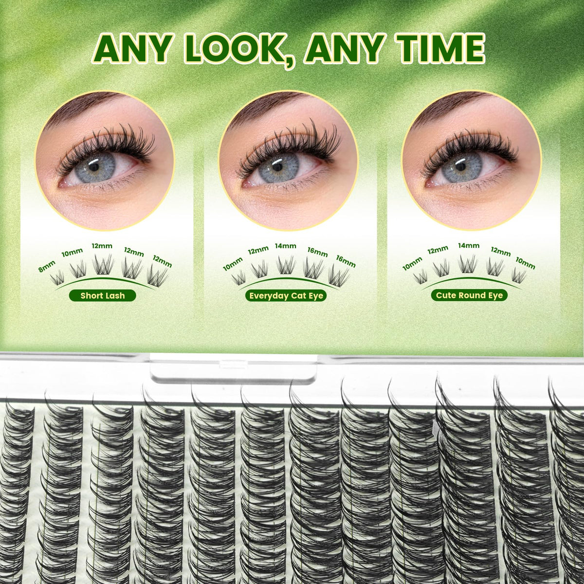 KEYYOU KY03 Lash Clusters Kit, DIY Eyelash Extension Kit Beauty and Personal Care KEYYOU