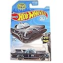 Hot Wheels Batman 5/5, Black/Blue TV Series Batmobile 307/365 50TH Anniversary Card