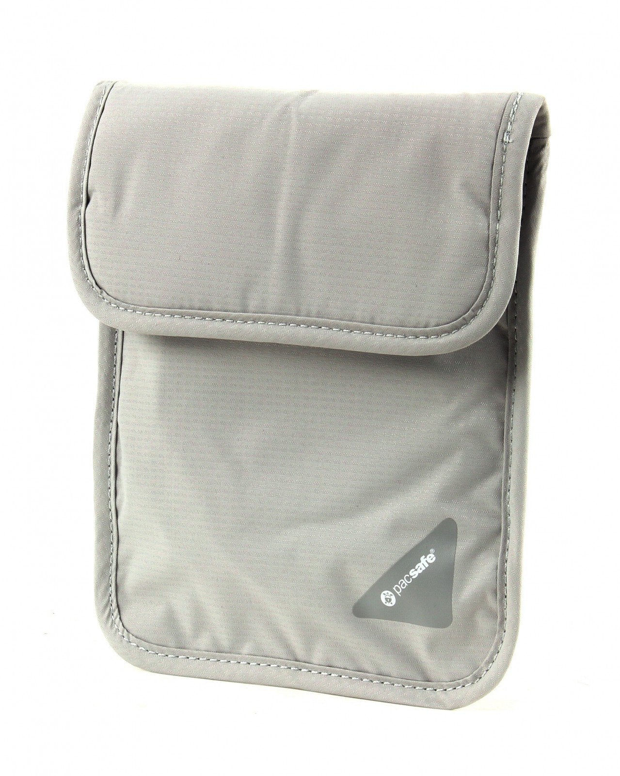 Pacsafe Coversafe X75 Anti-Theft RFID Blocking Neck Pouch, Neutral Grey