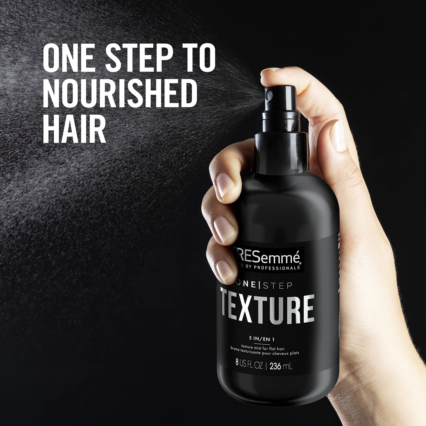 TRESemmé One Step 5-in-1 Hair Mist For Flat Hair Texture Mist Hair Care for Grip and Texture 8 oz
