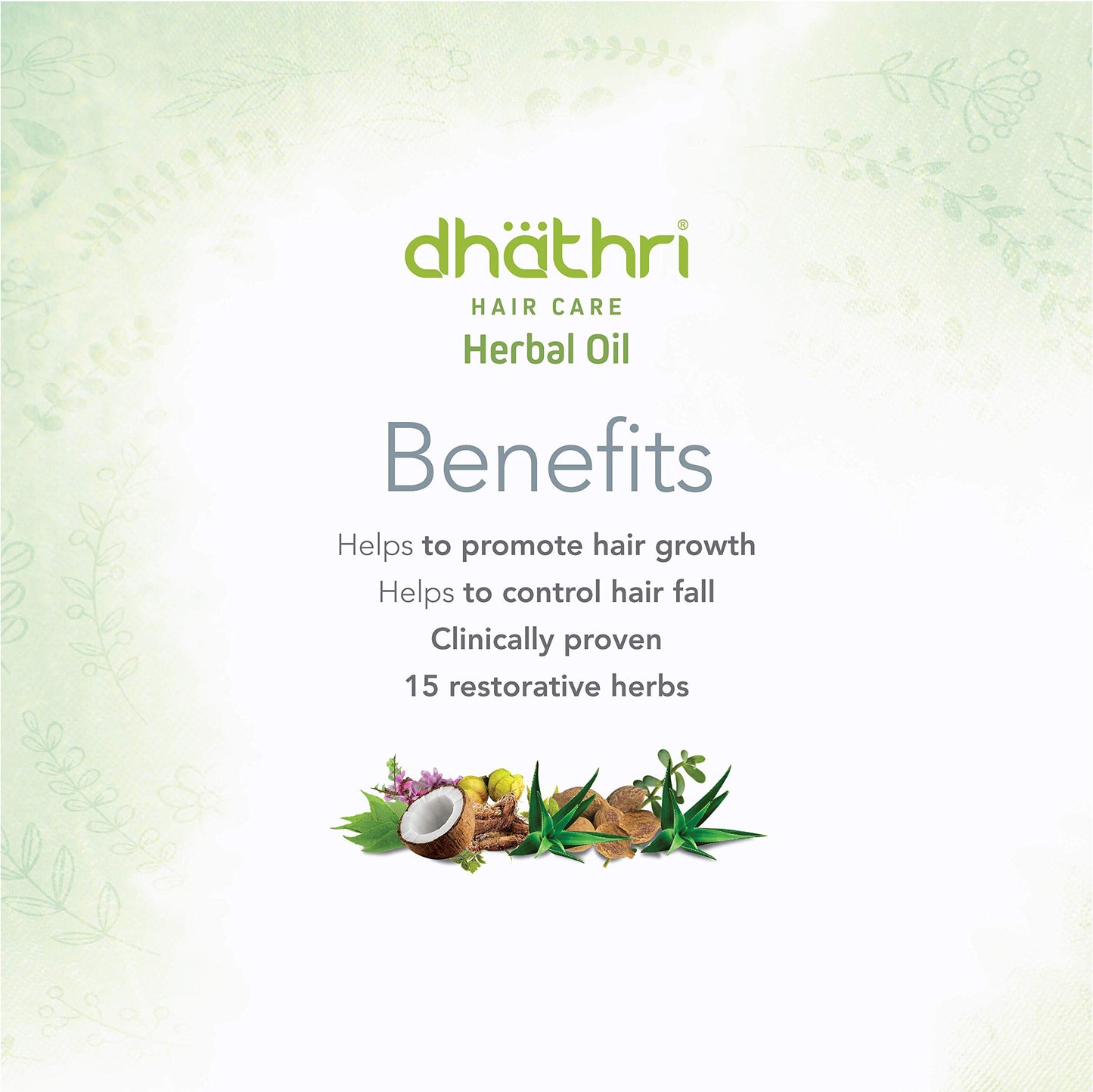 Dhathri Hair Care Herbal Oil - 100 ml (Pack of 2)