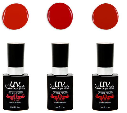 UV-Nails Diana Set of 3 UV or LED gel polish Beauty & Personal Care UV-NAILS