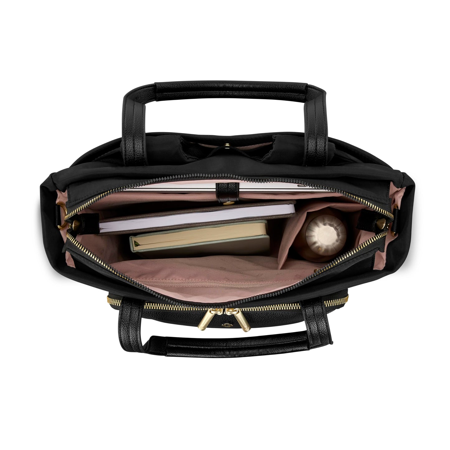 Samsonite Mobile Solutions 2 Convertible Backpack, 3-in-1 Tote, Crossbody & Laptop Backpack with Padded Laptop Sleeve, Water Bottle Pocket, Front Organizer, StackIt™ Strap, Travel & Everyday Bag