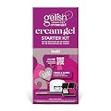 Gelish Cream Gel Soak-Off Solid Gel Polish with Brush Bundle - Bold Starter Kit Beauty & Personal Care Gelish