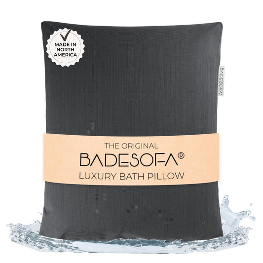 BADESOFA® Luxury Bath Pillow S - Ultra Comfortable & Quick-Drying Bath Back Pillow - Washable Full Body Bath Pillow for Bathtub - Therapeutic Head Beauty and Personal Care BADESOFA