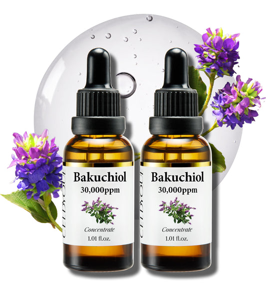 Korean Bakuchiol Concentrate Mix-in Serum 30,000 ppm - High Potency Retinol Alternative | Wrinkle Reduction Skin Firming & Smoothing - Anti-Aging Beauty and Personal Care CELDYQUE Default Title