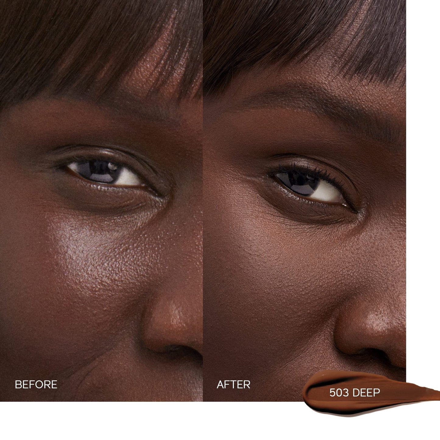 Shiseido Synchro Skin Self-Refreshing Concealer, Deep 503 - Medium-to-Full Coverage with Natural Finish & Shine Control - 24-Hour Wear - Water